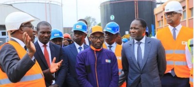 Côte d'Ivoire : Incendie du poste 225 KV de CIE à Vridi, Mamadou Sangafowa sur le terrain pour s'imprégner de la situation