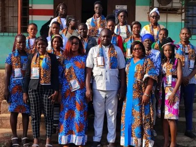 Côte d'Ivoire : JIF 2023 à Bouaké, des jeunes filles réunies afin d'échanger sur leurs contributions dans la promotion du leadership féminin