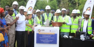 Côte d'Ivoire : Gbêkê, construction de quatre collèges de proximité, Abdourahmane Cissé lance les travaux à Tiéplé