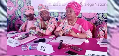 Togo :  Congrès de la CDPA devant une délégation du PPA-CI, Mme Adjamagbo-Johnson réélue SG, ses priorités