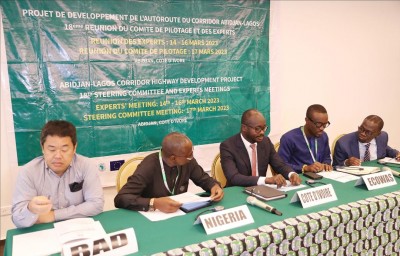 Côte d'Ivoire : Évaluation de la mise en œuvre du Projet de l'autoroute du corridor Abidjan-Lagos: la 18ème réunion du Comité de pilotage et des experts ouverte à Abidjan