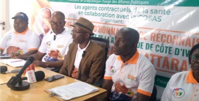 Côte d'Ivoire : Plus de 5.000 agents contractuels du secteur de la Santé membres du COSAS vont célébrer le Président Alassane Ouattara le 1er avril prochain