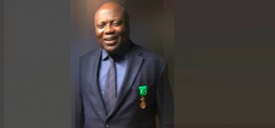 Togo-Côte d'Ivoire :  Distinction de l'Etat ivoirien au Prof Kinvi Kangni à Abidjan