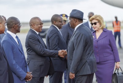 Côte d'Ivoire : Retour du couple Ouattara à Abidjan