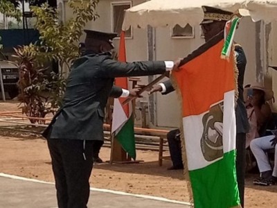 Côte d'Ivoire : Un nouveau  commandant pour le Bataillon de sécurisation du Nord-Ouest (BSNO), le lieutenant-colonel Saint-Clair Mlan Kouassi a pris fonction