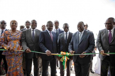 Côte d'Ivoire : Le VPR Koné inaugure le nouveau siège du Ministère de l'Intérieur et de la Sécurité au Plateau