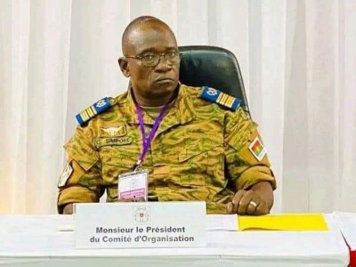 Burkina Faso : Le colonel major Célestin Simporé, nouveau Chef d'Etat-Major Général des Armées