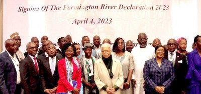 Liberia :  Pacte de paix pour des élections pacifiques en octobre 2023