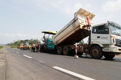 Côte d'Ivoire : Réseau routier dans le district des Montagnes, l'axe Biankouma-Sipilou fait peau neuve