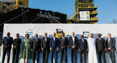 Côte d'Ivoire : Gisement Baleine, Sangafowa-Coulibaly donne le top départ du navire FPSO