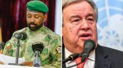 Mali : L'Onu presse les autorités de Bamako pour un retour des civils au pouvoir