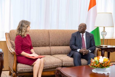 Côte d'Ivoire : Le Vice-Président de la République a échangé avec l'Ambassadeur de Turquie