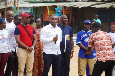 Côte d'Ivoire : Gérard Bohui aux jeunes d'Adjamé : « Ma mission, c'est de vous rendre libres et autonomes »