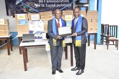 Côte d'Ivoire : L'OMS dote le système sanitaire ivoirien d'un important lot de matériels médicaux
