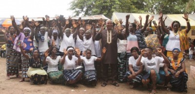 Côte d'Ivoire : Djebonoua, pour ses actions de développement dans le Saah, le candidat du RHDP célébré par les femmes