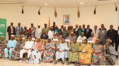 Côte d'Ivoire : Yamoussoukro, le COCAN 2023 sollicite l'implication de la chambre des Rois et Chefs traditionnels pour la réussite de l'évènement