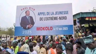 Cameroun : Des jeunes de l'Extrême-nord appellent à la candidature de Biya en 2025