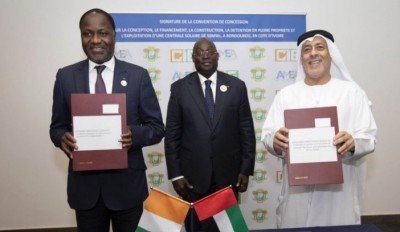 Côte d'Ivoire :   Bondoukou, annonce d'une construction d'une centrale solaire de 87 100 MWh/an pour un coût global de 37 milliards de FCFA
