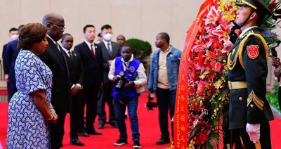 RDC-Chine : Devant la diaspora, Félix Tshisekedi dénonce la «collaboration » entre la force de l'EAC et le M23