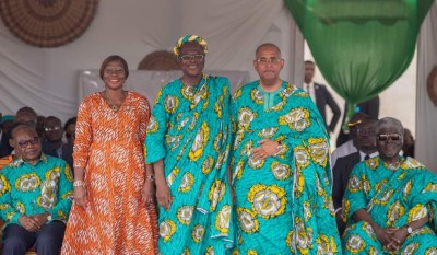 Côte d'Ivoire : Achi encense Ouattara à Akekoi et appelle à voter pour Kandia aux locales 2023 à Abobo