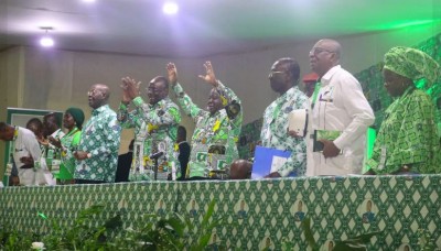 Côte d'Ivoire : Bédié désigné candidat unique à la présidence du PDCI, un congrès ordinaire prévu les 19, 20 et 21 octobre prochain à Abidjan