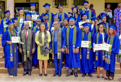 Côte d'Ivoire : Bouaké, remise de diplôme de fin de formation à des étudiants du Master professionnel de Droit foncier et politique agricole de l'UAO