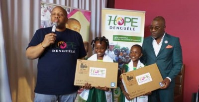 Côte d'Ivoire : Les 02 écoliers, représentants le Pays au concours de dictée au Canada, encouragés et faits ambassadeurs