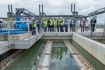 Côte d'Ivoire : Eau potable, Achi inaugure la station de traitement de la Mé, 240 000m3/jour