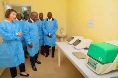 Côte d'Ivoire : CHU de Bouaké, un laboratoire de diagnostic moléculaire tout neuf ouvert