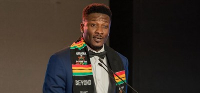 Ghana :  Asamoah Gyan annonce sa retraite du football et révèle sa future carrière