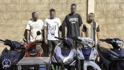 Burkina Faso : Fin de cavale pour quatre présumés malfrats
