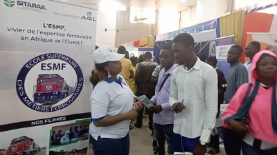 Burkina Faso : Sitarail présente l'école supérieure des métiers ferroviaires (ESMF) à la semaine de l'orientation