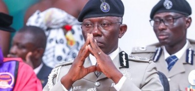 Ghana :  Le gouvernement dément tout complot contre le chef de la police avant les élections de 2024