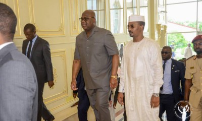 Tchad-RDC : Tshisekedi « satisfait » de sa mission de médiation à N'Djamena