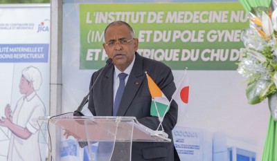 Côte d'Ivoire :   Achi inaugure le pôle Gynéco-Obstetrique et Pédiatrique du CHU de Cocody et l'institut de Médecine Nucléaire d'Abidjan, coût des infrastructures, plus de 30 milliards