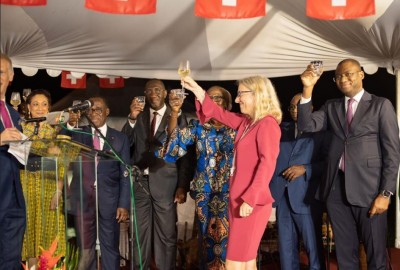 Côte d'Ivoire-Suisse : Quelque 40 entreprises suisses présentes dans le pays, la balance commerciale estimée aujourd'hui à 936 milliards de FCFA