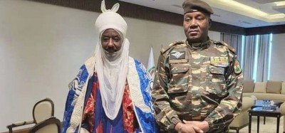 Nigeria-Niger : L'émir de Kano, Muhammadu Sanusi, rencontre le Général Tchiani au Niger