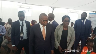 Côte d'Ivoire : Enrôlement à la CMU, le ministre Adama Kamara annonce l'ouverture du centre de Marcory zone 4 24h/24  et celui de Yopougon d'ici peu