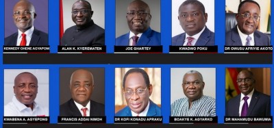 Ghana : Présidentielle 2024, le collège électoral du NPP va sélectionner 5 aspirants sur 10 pour les primaires