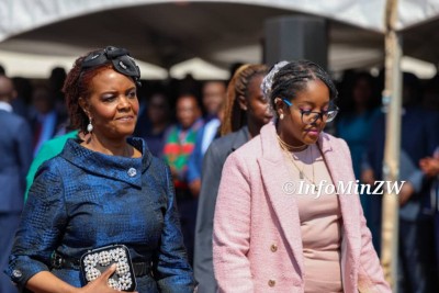Zimbabwe : Rare apparition de Grace Mugabe à l'investiture du Président Emmerson Mnangagwa