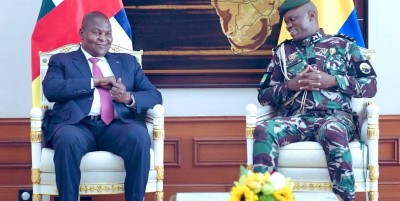 Gabon : Touadéra en médiateur de la CEEAC accueilli à Libreville par la junte au pouvoir