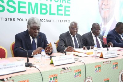 Côte d'Ivoire : Le RHDP satisfait du bilan des locales 2023, se prépare pour les sénatoriales et annonce 66 candidatures retenues