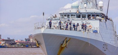 Nigeria :  Arrivée d'un navire britannique de guerre contre l'insécurité dans le golfe de Guinée