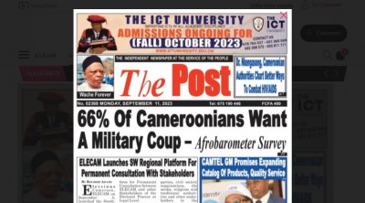 Cameroun: Le CNC suspend un journal pour avoir évoqué le coup d'Etat