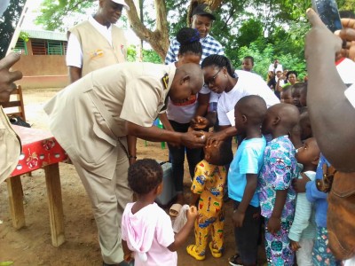 Côte d'Ivoire : Brobo, le sous-préfet lance la campagne de vaccination contre la poliomyélite au CACE
