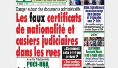 Côte d'Ivoire : Affaire de vol d'imprimés de casier judiciaire et de certificat de nationalité , le Ministère de la justice rassure