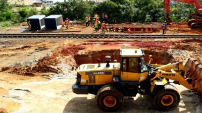 Côte d'Ivoire : Travaux préparatoires de la ligne 1 du métro d'Abidjan, réduction des voies de circulation dans le sens Plateau-Attécoubé jusqu'au 22 Janvier prochain
