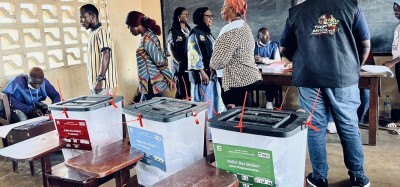 Liberia : Elections générales en cours, un nouveau Président à élire avec des députés et sénateurs