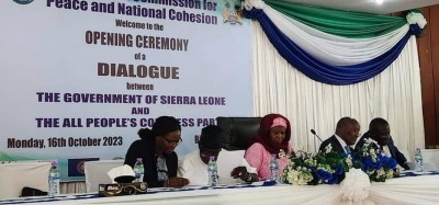 Sierra Leone : Dialogue décisif pouvoir-opposition sous l'égide de la CEDEAO, l'UA et le Commonwealth