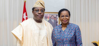 Togo-Nigeria :  Fin de mission pour l'ambassadeur Julius Adesina du Nigeria
